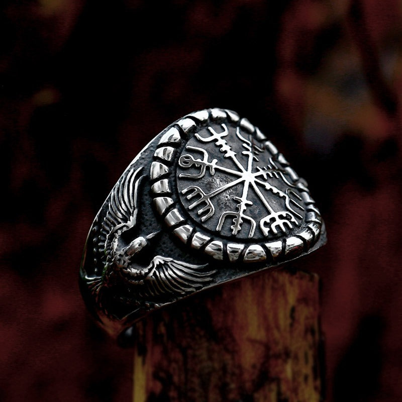 [ DECRYPT_#04M ] VIKING COMPASS RAVEN SIGNET