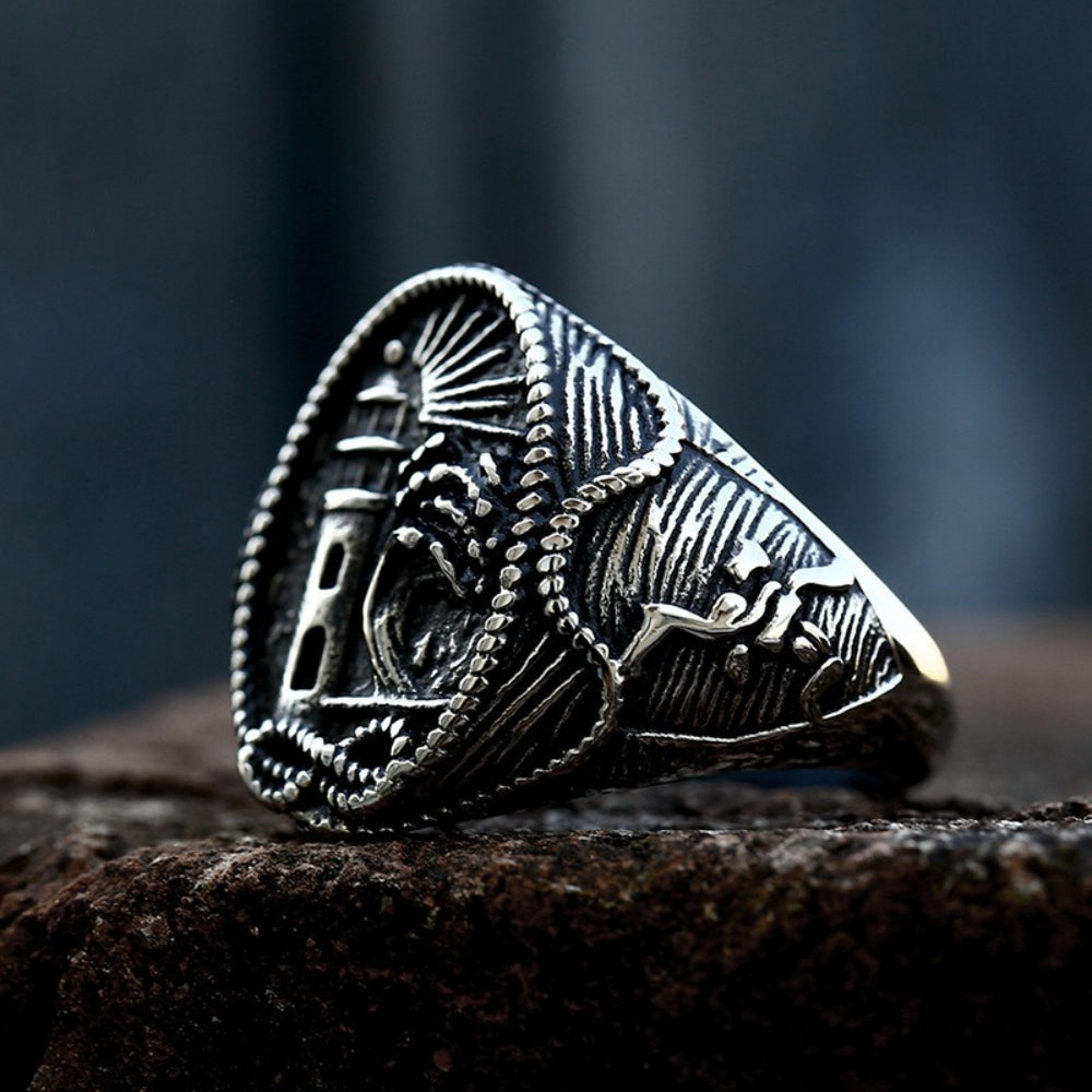 [ PATCH_5.11 ] CYBER BEACON ENCRYPTED SIGNET RING