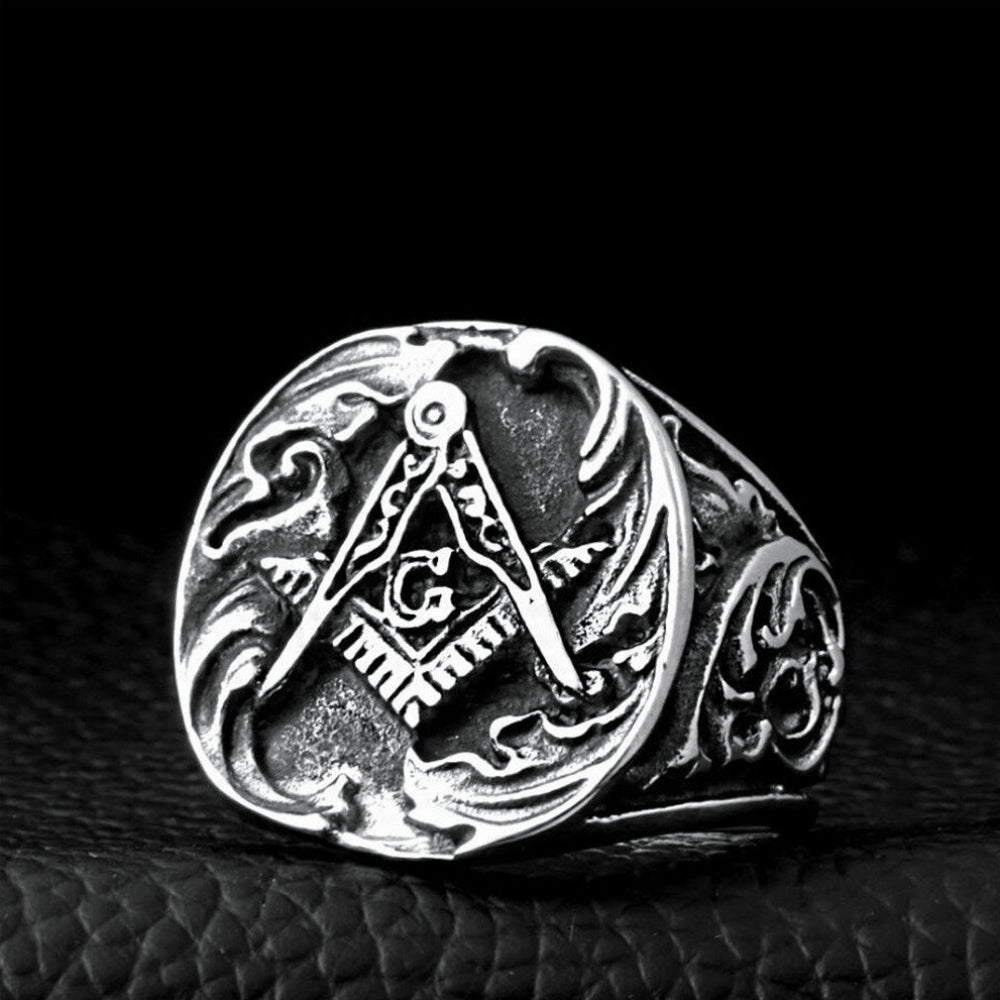 [ SANDBOX_#12W ] MASONIC WAVE GEOMETRY SIGNET