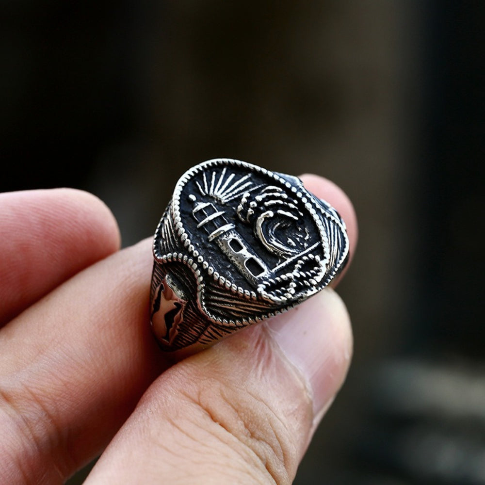 [ PATCH_5.11 ] CYBER BEACON ENCRYPTED SIGNET RING