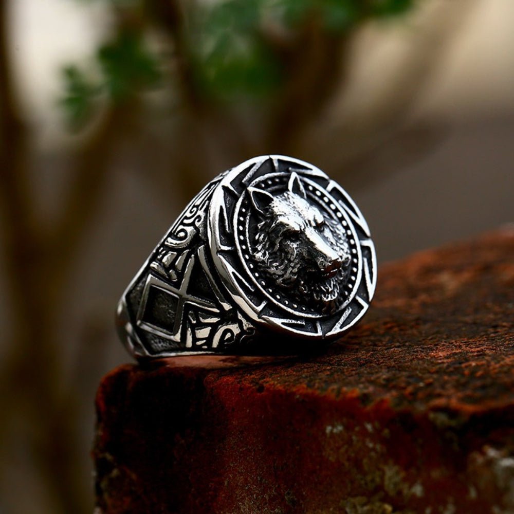 [ OVERCLOCK_#05N ] CYBER WOLF RADAR IMPLANT RING