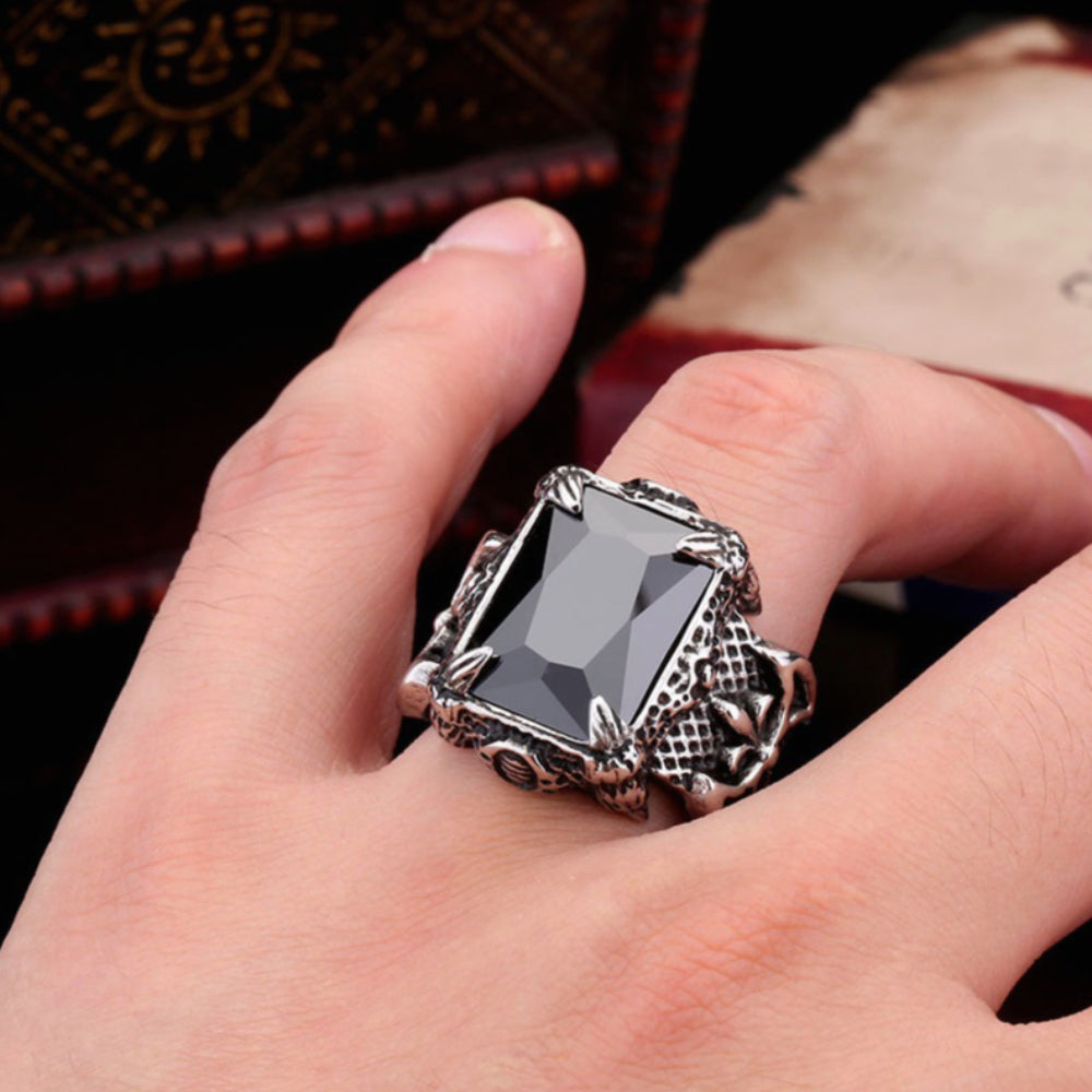[ PATCH_2.18 ] BLACK OBSIDIAN NODE REAPER RING