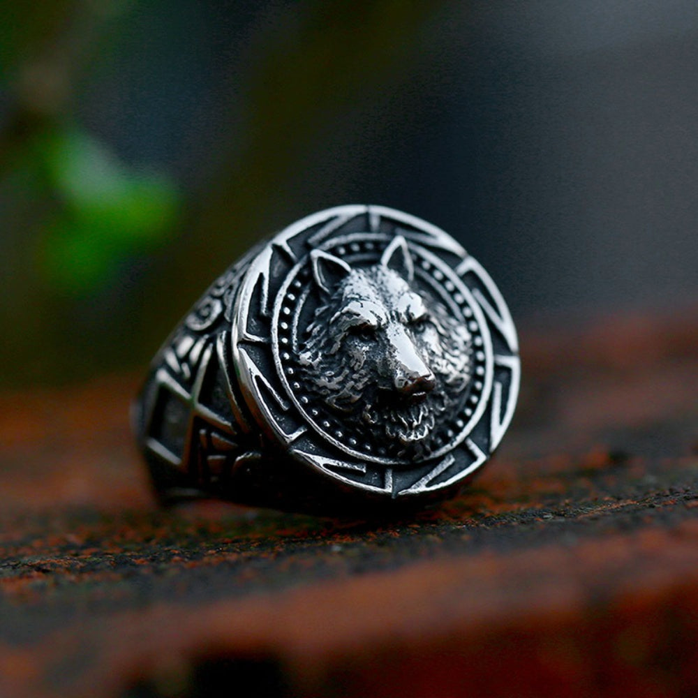 [ OVERCLOCK_#05N ] CYBER WOLF RADAR IMPLANT RING