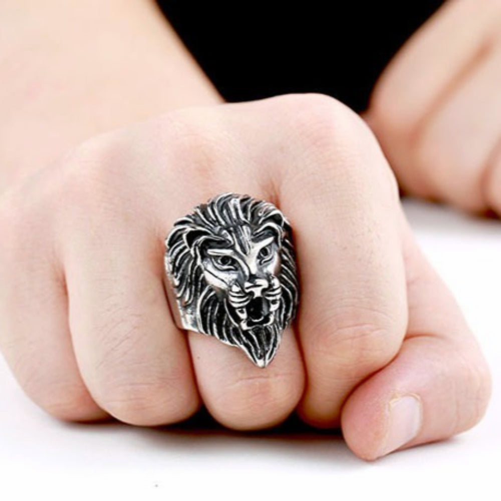 [ LINK_#08A ] ROARING LION APEX IMPLANT RING